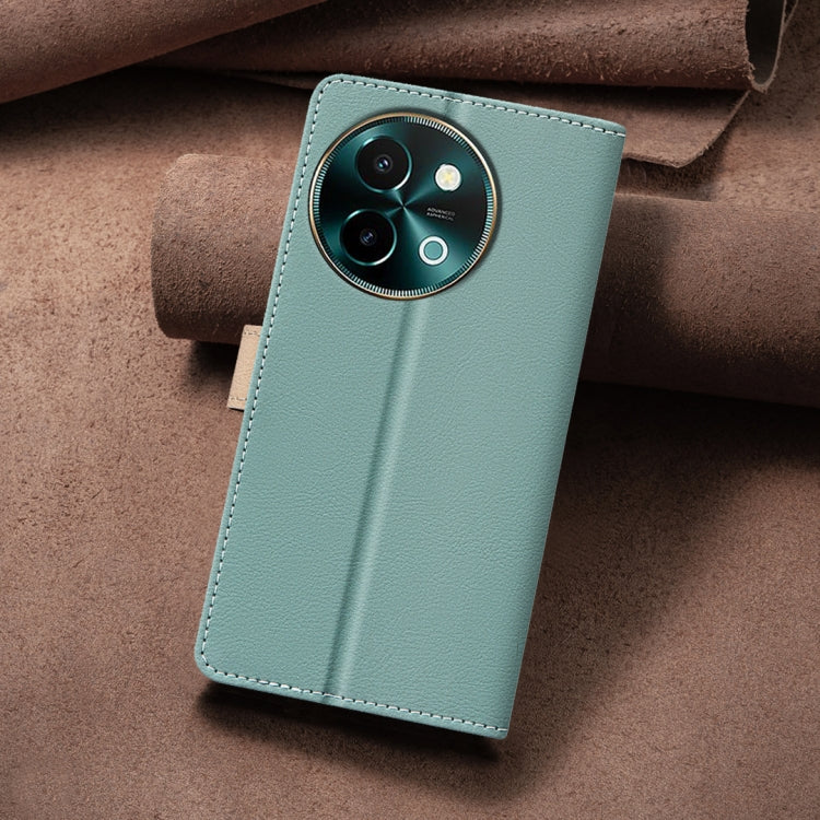 For vivo Y38 5G / Y200i 5G Color Matching RFID Anti-theft Leather Phone Case