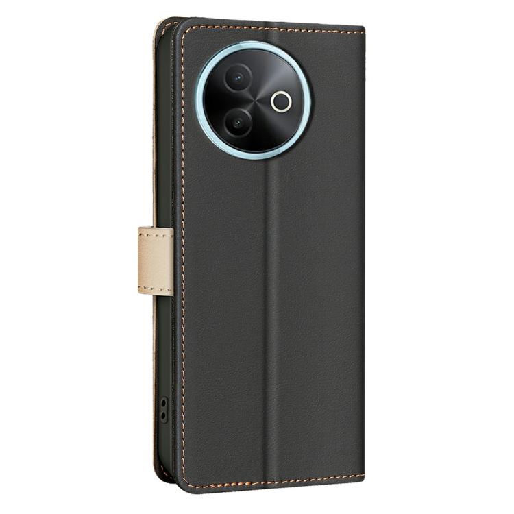 For vivo Y39 5G Color Matching RFID Anti-theft Leather Phone Case