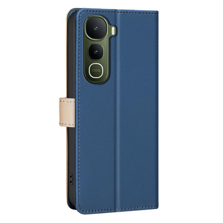 For vivo Y400 5G Global Color Matching RFID Anti-theft Leather Phone Case