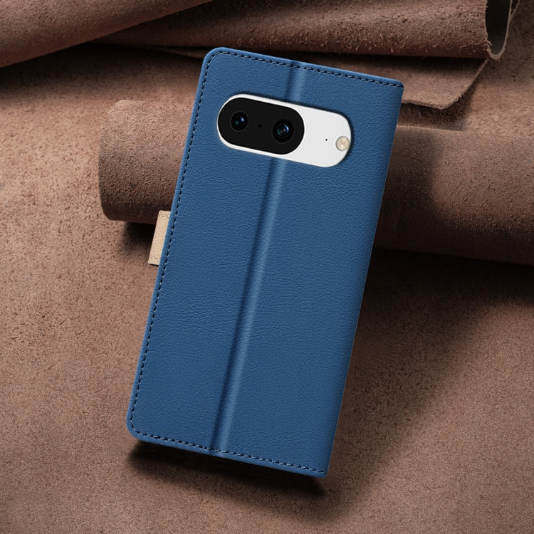 For Google Pixel 8 Color Matching RFID Anti-theft Leather Phone Case