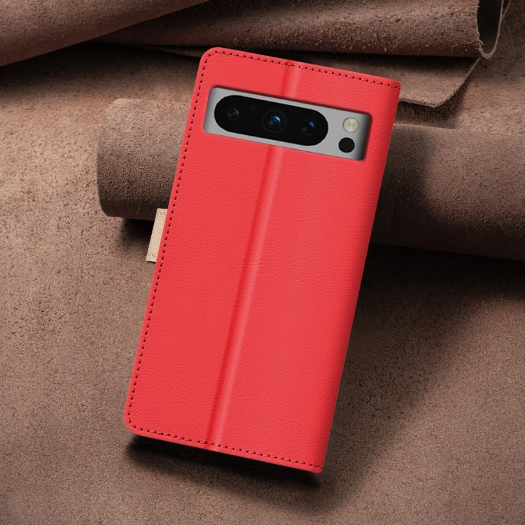 For Google Pixel 8 Pro Color Matching RFID Anti-theft Leather Phone Case
