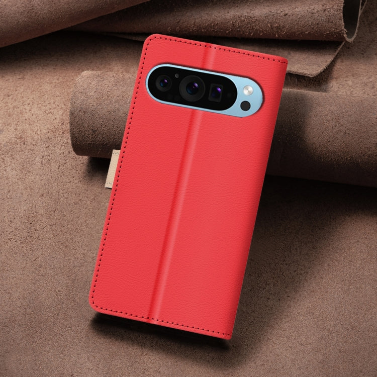 For Google Pixel 9 Color Matching RFID Anti-theft Leather Phone Case