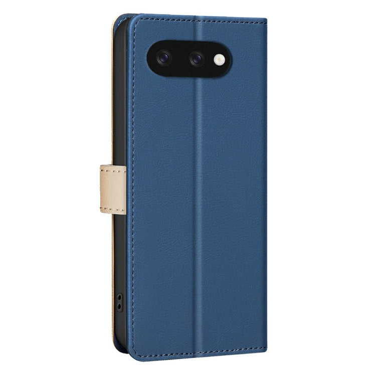 For Google Pixel 9A Color Matching RFID Anti-theft Leather Phone Case