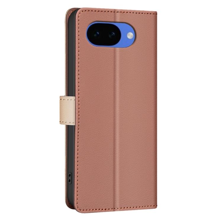 For Google Pixel 10a Color Matching RFID Anti-theft Leather Phone Case