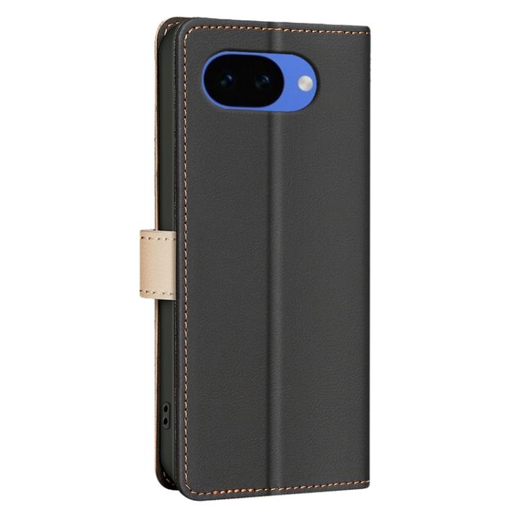 For Google Pixel 10a Color Matching RFID Anti-theft Leather Phone Case