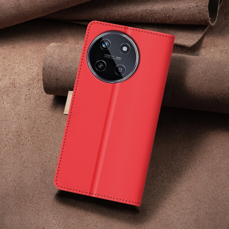 For Realme 11 4G Global Color Matching RFID Anti-theft Leather Phone Case
