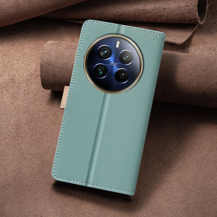 For Realme 12 Pro 5G / 12 Pro+ 5G Global Color Matching RFID Anti-theft Leather Phone Case