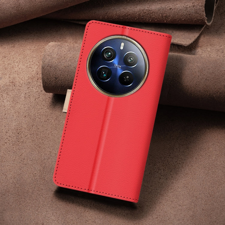 For Realme 12 Pro 5G / 12 Pro+ 5G Global Color Matching RFID Anti-theft Leather Phone Case