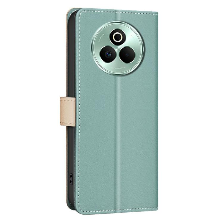 For Realme P3 Pro 5G Color Matching RFID Anti-theft Leather Phone Case