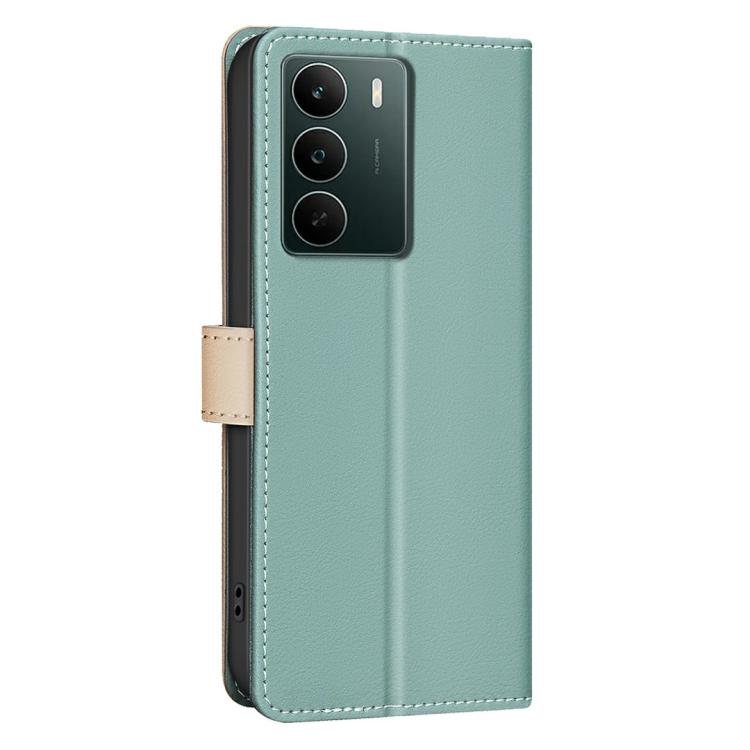 For Realme C71 4G Global Color Matching RFID Anti-theft Leather Phone Case