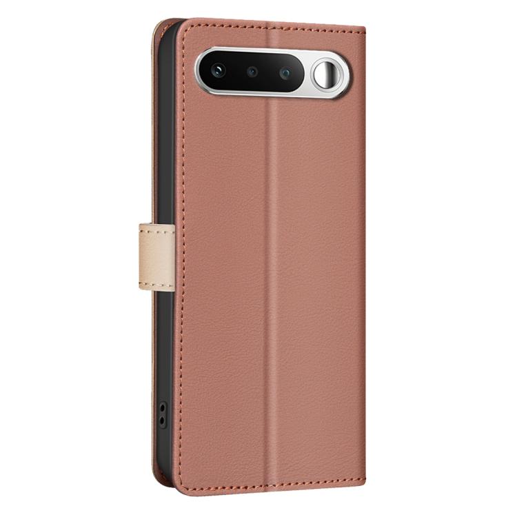 For Realme 16 5G Color Matching RFID Anti-theft Leather Phone Case