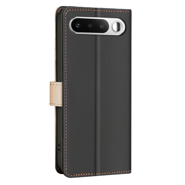 For Realme 16 5G Color Matching RFID Anti-theft Leather Phone Case