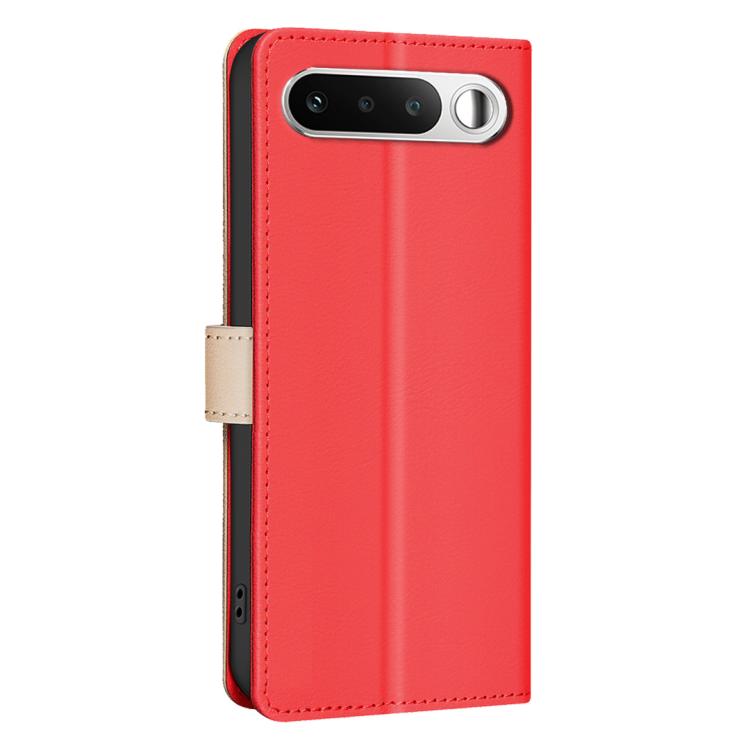 For Realme 16 5G Color Matching RFID Anti-theft Leather Phone Case