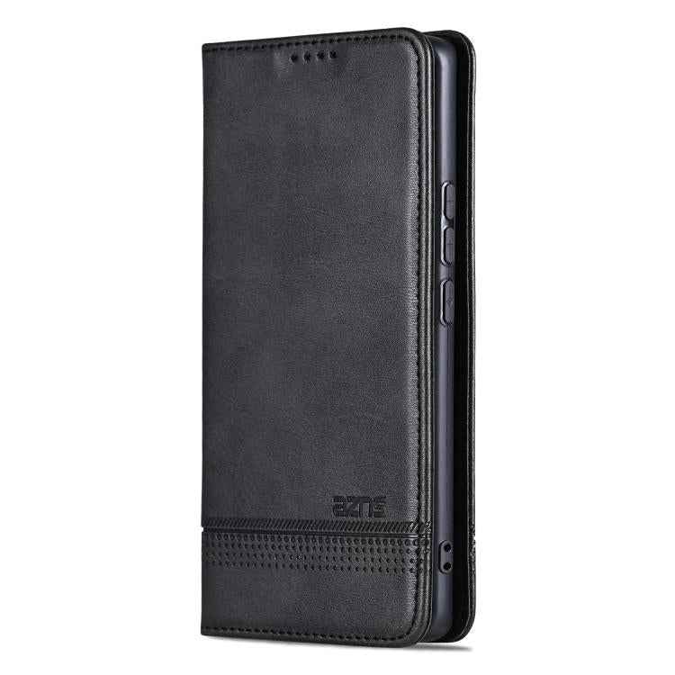For Samsung Galaxy S26+ 5G AZNS Magnetic Calf Texture Flip Leather Phone Case
