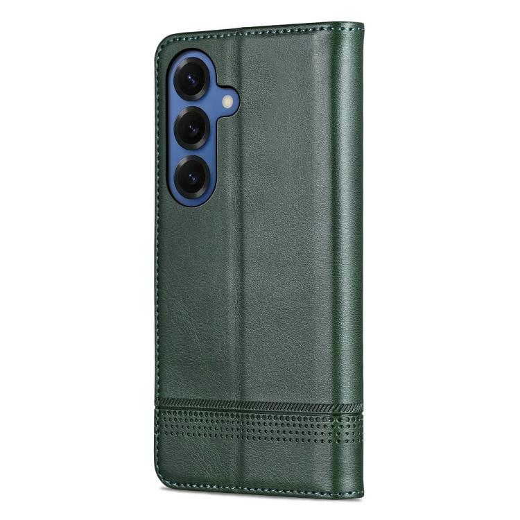 For Samsung Galaxy S26+ 5G AZNS Magnetic Calf Texture Flip Leather Phone Case