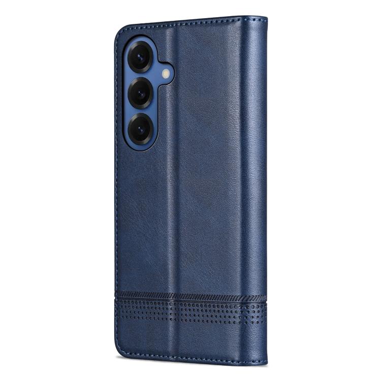For Samsung Galaxy S26+ 5G AZNS Magnetic Calf Texture Flip Leather Phone Case