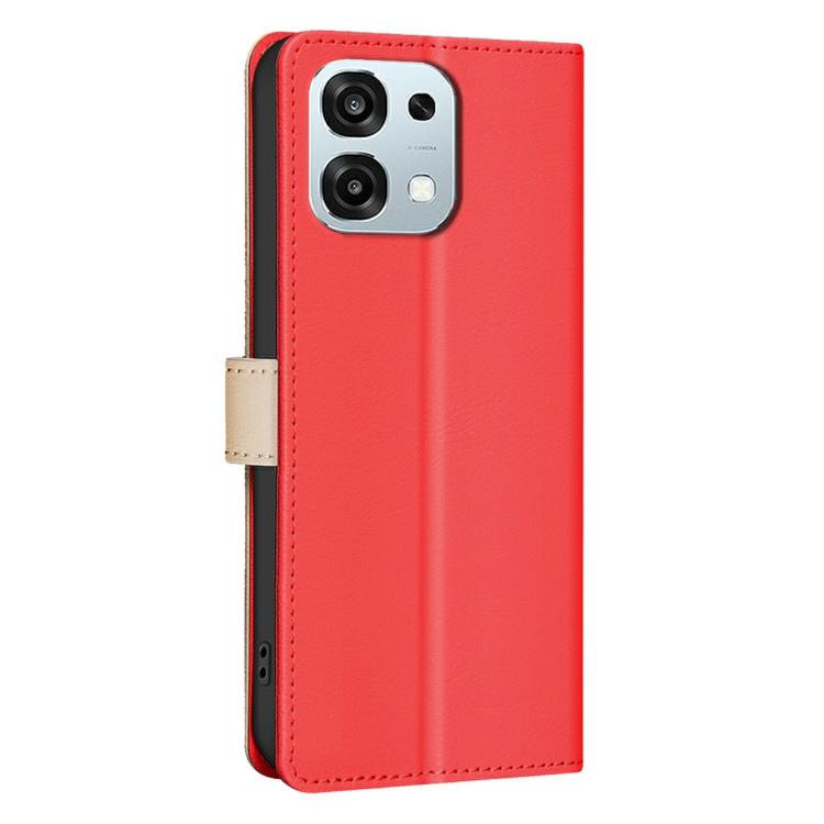 For OPPO A6 Pro 5G/4G Global / F31 5G Color Matching RFID Anti-theft Leather Phone Case