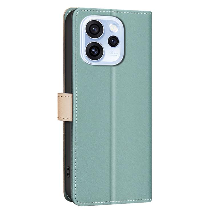 For OPPO Reno15 5G Global Color Matching RFID Anti-theft Leather Phone Case