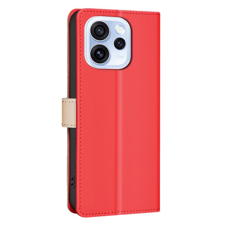 For OPPO Reno15 5G Global Color Matching RFID Anti-theft Leather Phone Case