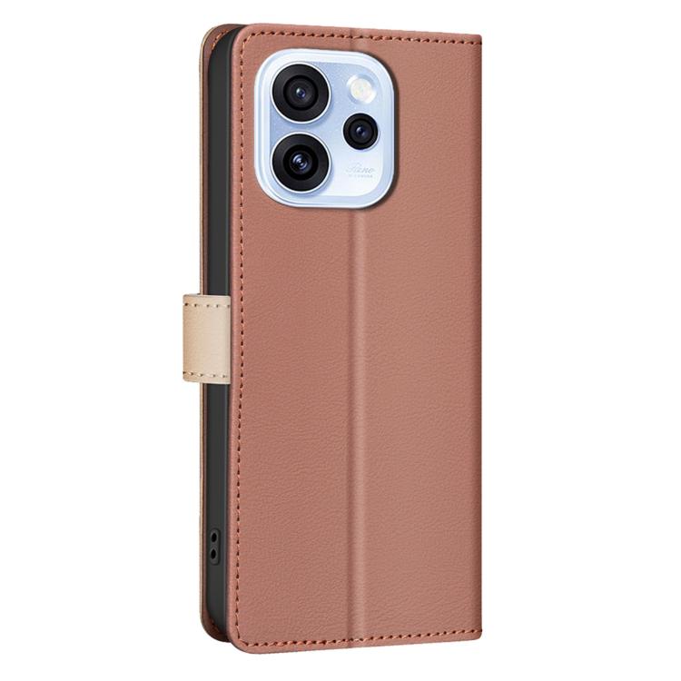 For OPPO Reno15 F 5G Global Color Matching RFID Anti-theft Leather Phone Case