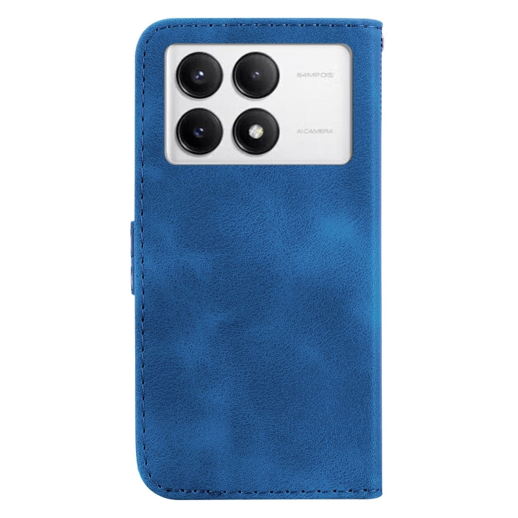 For Redmi K70 / K70 Pro Seven-shaped Embossed Leather Phone Case