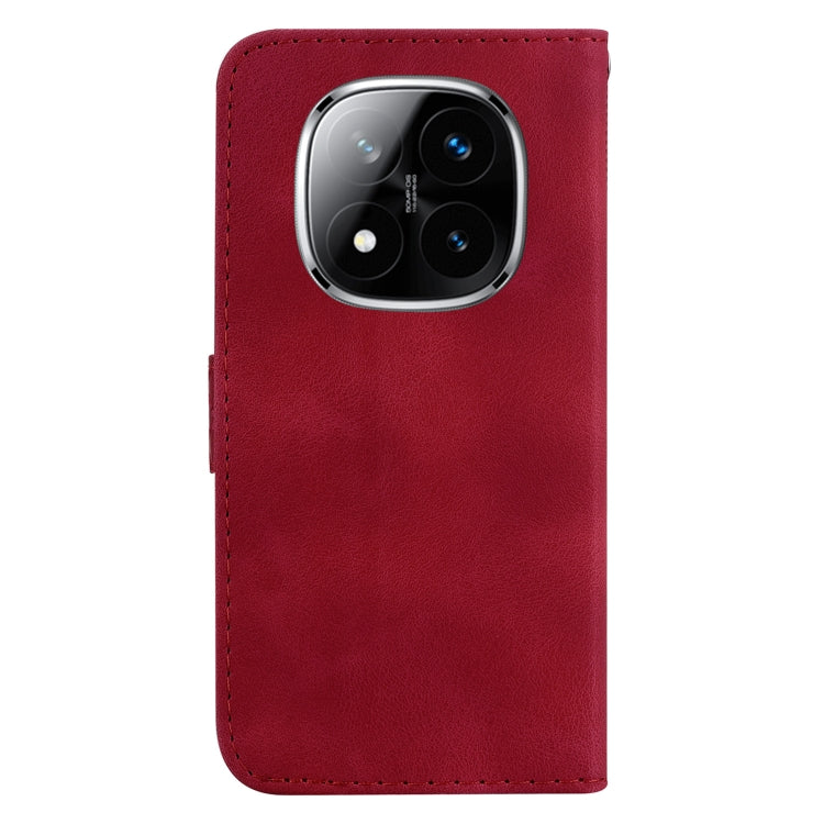 For Redmi Note 14 Pro / Note 14 Pro+ 5G Seven-shaped Embossed Leather Phone Case