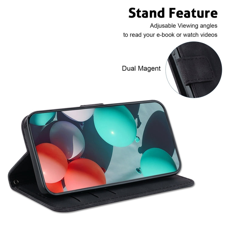 For Redmi Note 14 Pro / Note 14 Pro+ 5G Seven-shaped Embossed Leather Phone Case