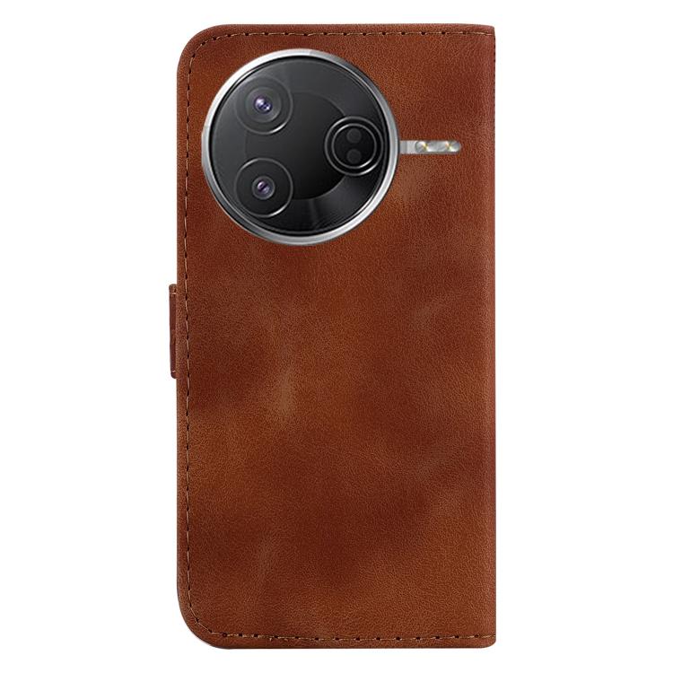 For Redmi K80 / K80 Pro Seven-shaped Embossed Leather Phone Case