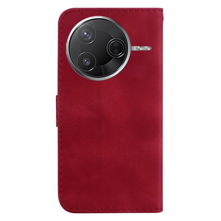 For Redmi K80 / K80 Pro Seven-shaped Embossed Leather Phone Case