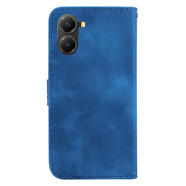 For Redmi Turbo 4 / Xiaomi Poco X7 Pro Seven-shaped Embossed Leather Phone Case