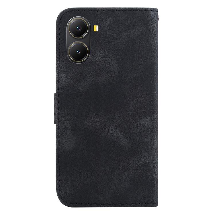 For Redmi Turbo 4 / Xiaomi Poco X7 Pro Seven-shaped Embossed Leather Phone Case