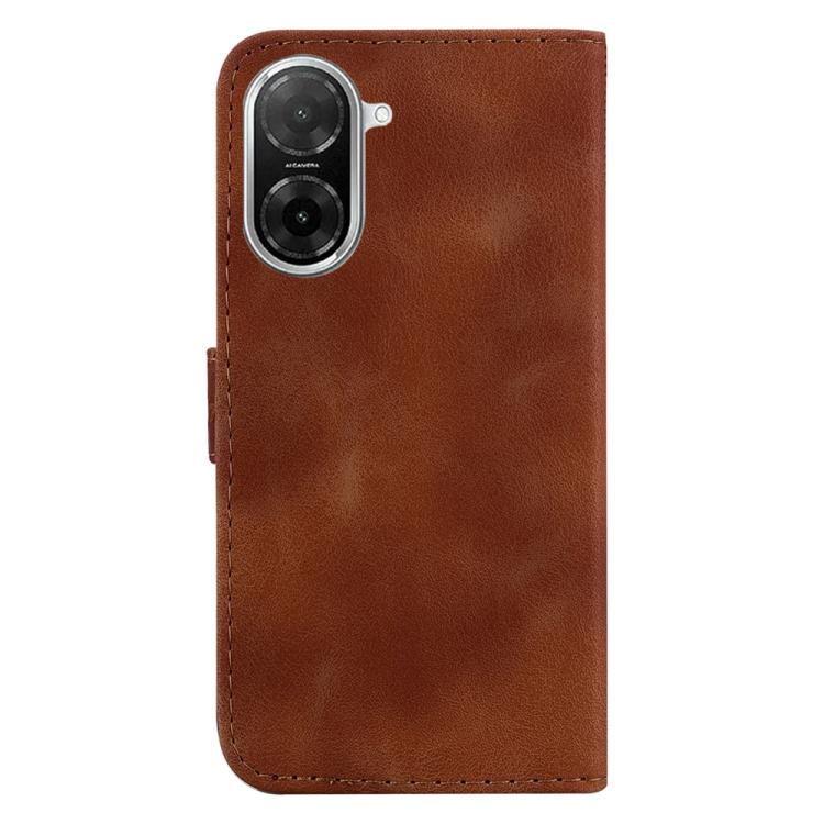 For Redmi A5 4G 171.7mm Seven-shaped Embossed Leather Phone Case