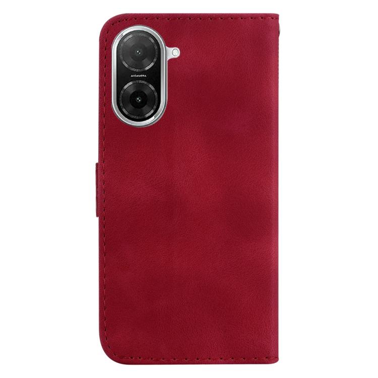 For Redmi A5 4G 171.7mm Seven-shaped Embossed Leather Phone Case