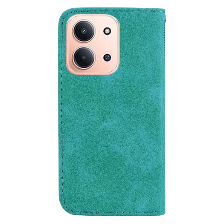 For Redmi 15C 5G / 4G EU 173mm / Poco C85 5G Seven-shaped Embossed Leather Phone Case