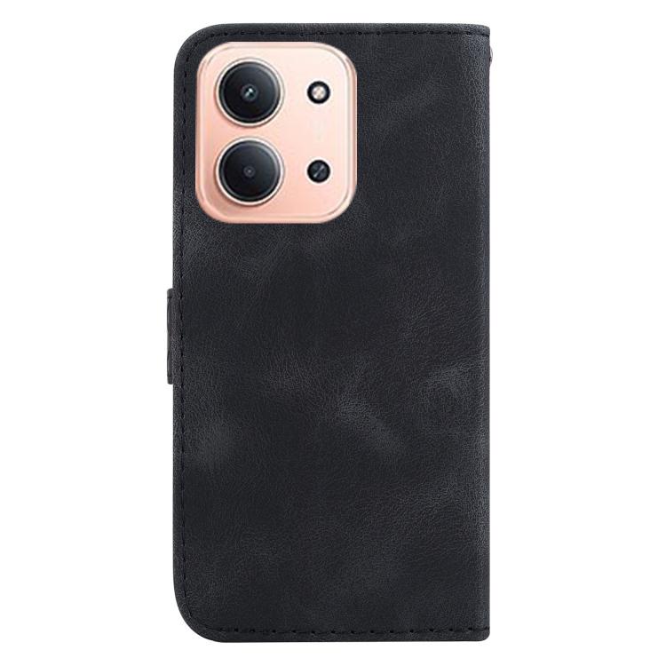 For Redmi 15C 5G / 4G EU 173mm / Poco C85 5G Seven-shaped Embossed Leather Phone Case