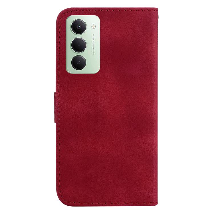 For Redmi 15 5G / 4G EU 171mm Seven-shaped Embossed Leather Phone Case