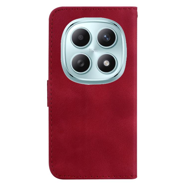 For Redmi Note 15 4G / 5G 164mm / Poco M8 5G Seven-shaped Embossed Leather Phone Case