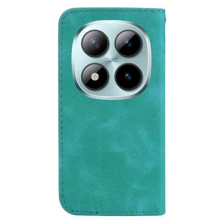 For Redmi Note 15 Pro 5G Global 163.6mm Seven-shaped Embossed Leather Phone Case