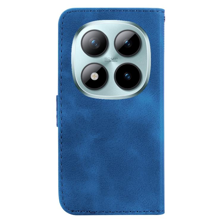 For Redmi Note 15 Pro 5G Global 163.6mm Seven-shaped Embossed Leather Phone Case