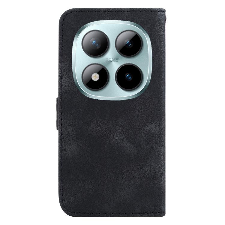 For Redmi Note 15 Pro+ 5G 163.3mm / Poco M8 Pro 5G Seven-shaped Embossed Leather Phone Case