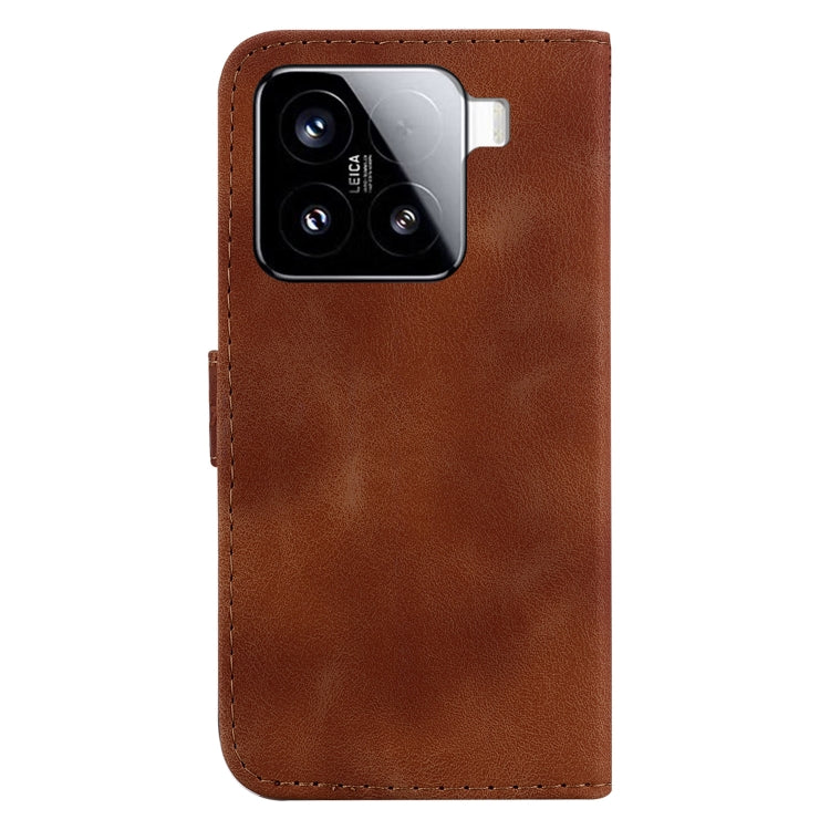 For Xiaomi 15 Seven-shaped Embossed Leather Phone Case