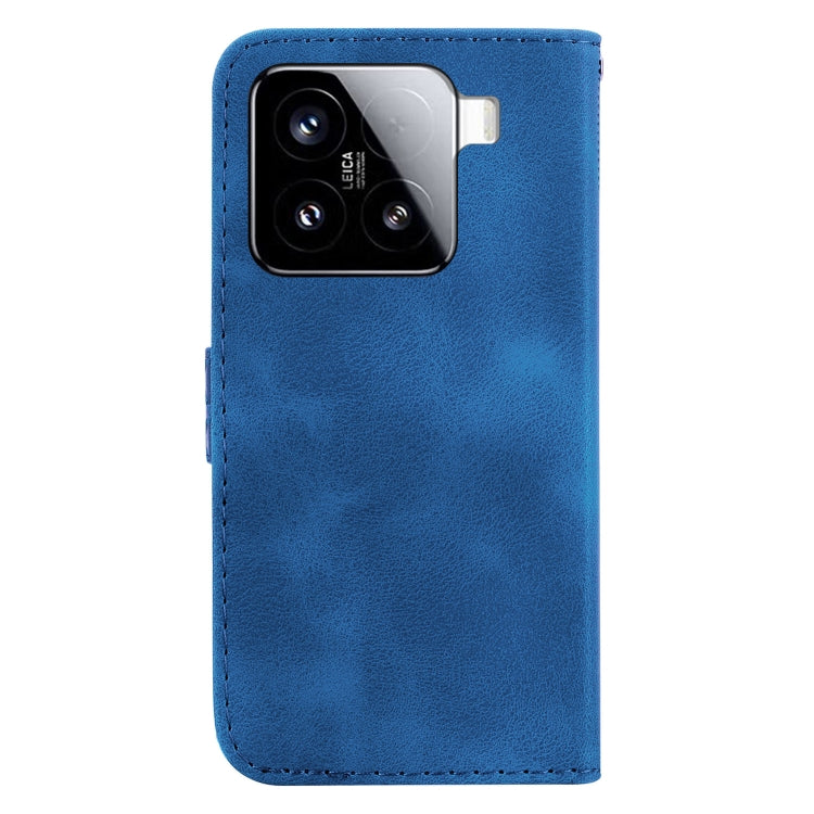 For Xiaomi 15 Seven-shaped Embossed Leather Phone Case