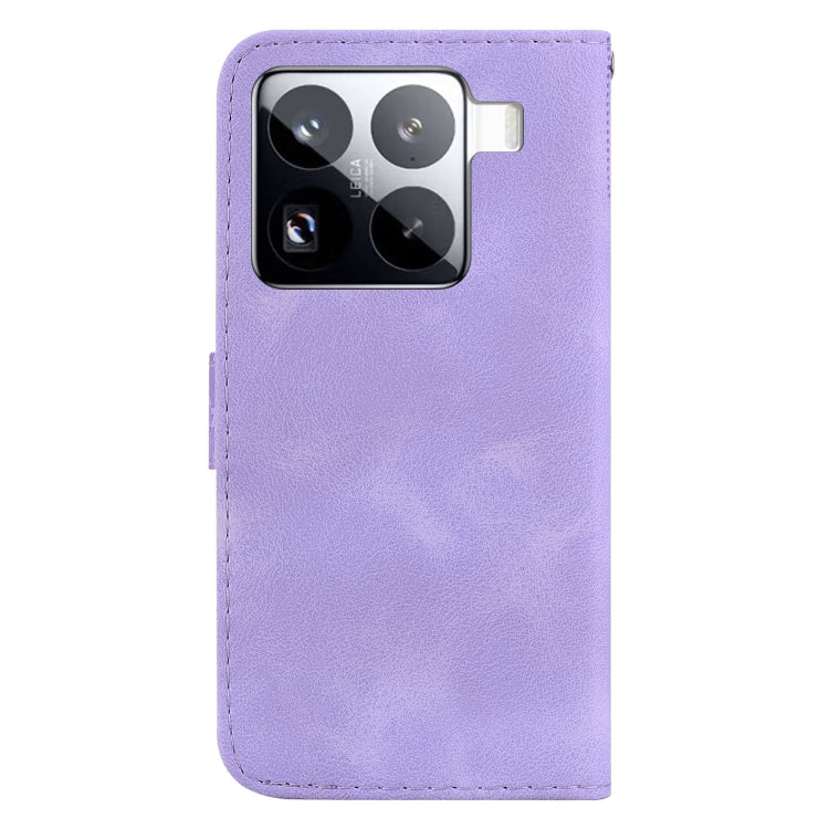 For Xiaomi 15 Pro Seven-shaped Embossed Leather Phone Case