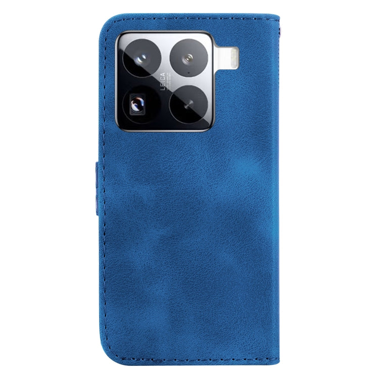 For Xiaomi 15 Pro Seven-shaped Embossed Leather Phone Case