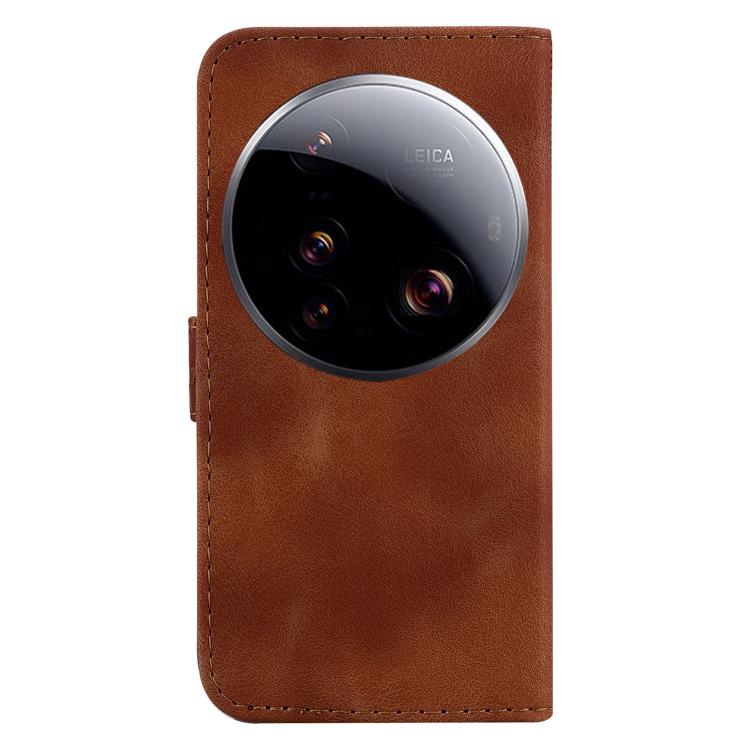 For Xiaomi 15 Ultra Seven-shaped Embossed Leather Phone Case