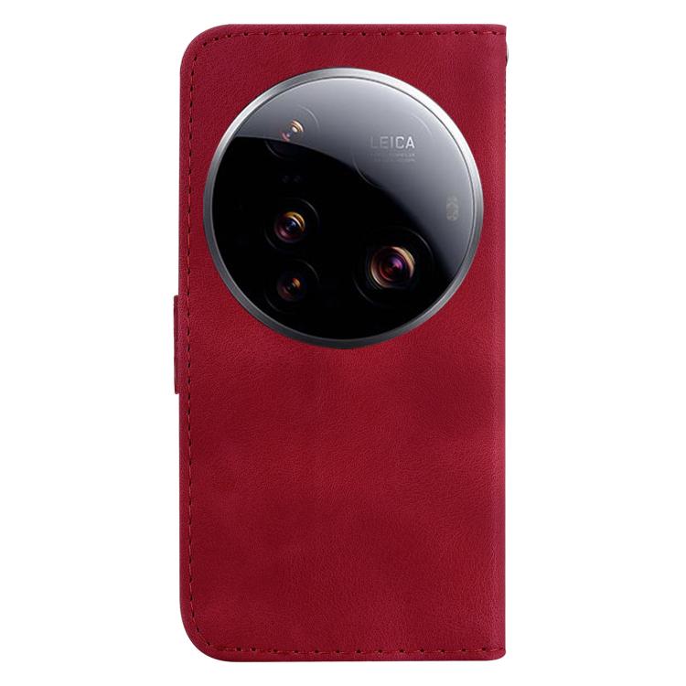 For Xiaomi 15 Ultra Seven-shaped Embossed Leather Phone Case