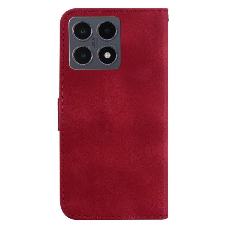 For Xiaomi 15T 5G Seven-shaped Embossed Leather Phone Case
