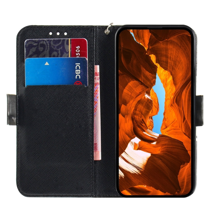 For Xiaomi Poco M6 4G 3D Colored Flip Leather Phone Case