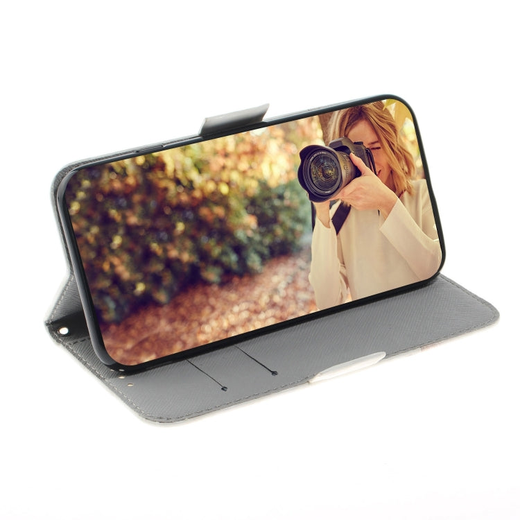For Xiaomi Poco M6 4G 3D Colored Flip Leather Phone Case