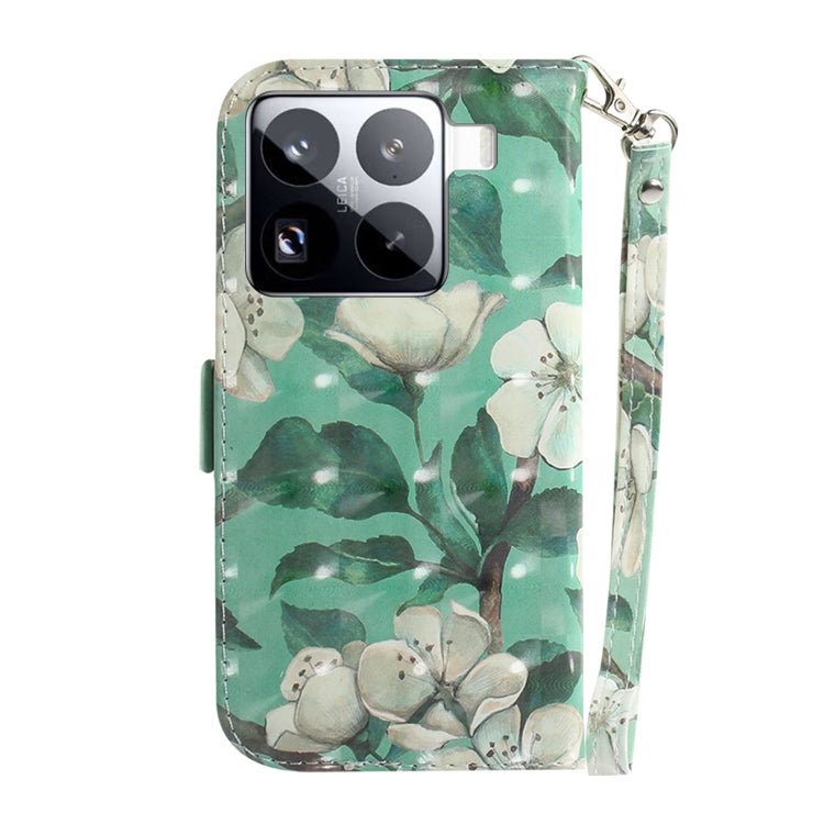 For Xiaomi 15 Pro 3D Colored Flip Leather Phone Case